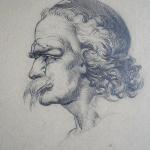 Frantisek Bohumir Zverina - Portrait of a man  Frantisek Bohumir Zverina - Portrait of a man