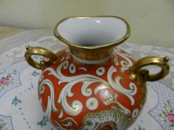 Vase from Porcelain - white porcelain - 1920 Vase from Porcelain - white porcelain - 1920