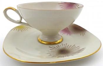 Cup and Saucer - porcelain - 1960 Cup and Saucer - porcelain - 1960