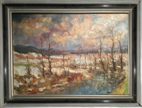 Landscape - Bohumil Knyttl (1903 - 1977) - 1937 Landscape - Bohumil Knyttl (1903 - 1977) - 1937