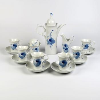 Coffee set for six ”Wellenspiel” - Meissen Coffee set for six ”Wellenspiel” - Meissen