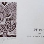Olga Cechova - 2 x PF 1976, 2 x Ex libris, Invitat Olga Cechova - 2 x PF 1976, 2 x Ex libris, Invitat