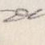 Winter motif with sleigh - illegible signature Winter motif with sleigh - illegible signature
