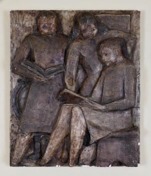 Women - wood, plaster - 1960 Women - wood, plaster - 1960