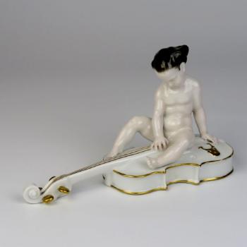 Porcelain Figurine - white porcelain - Ferdinand Liebermann (1883 - 1941) - 1930 Porcelain Figurine - white porcelain - Ferdinand Liebermann (1883 - 1941) - 1930