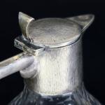 Teapot with silver mounting Teapot with silver mounting