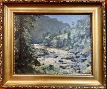 Mountain Landscape - František Daněk - Sedláček - 1930 Mountain Landscape - František Daněk - Sedláček - 1930