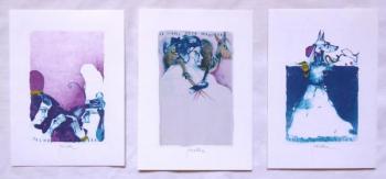 Pavel Roucka - Three color ex libris  Pavel Roucka - Three color ex libris