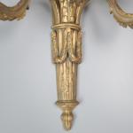 Three-Light Candelabra - bronze, gold - 1880 Three-Light Candelabra - bronze, gold - 1880