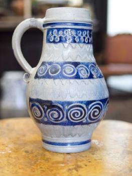 Beer Mug - tin, ceramics Beer Mug - tin, ceramics