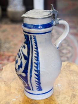 Beer Mug - tin, ceramics Beer Mug - tin, ceramics