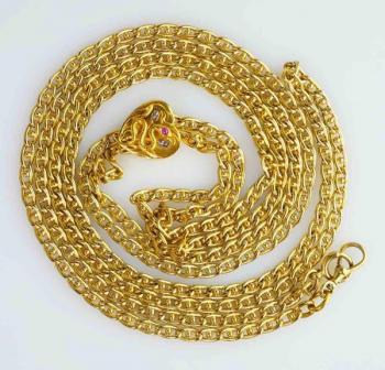 Necklace - gold, diamond - 1905 Necklace - gold, diamond - 1905