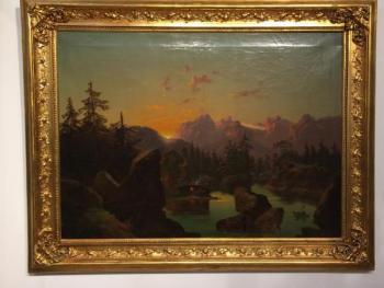 Romantic Landscape - 1850 Romantic Landscape - 1850