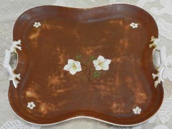 Porcelain Square Tray - ceramics - KPM Berlin - 1870 Porcelain Square Tray - ceramics - KPM Berlin - 1870