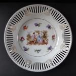 Bowl with bowls - Gallant scene Bowl with bowls - Gallant scene