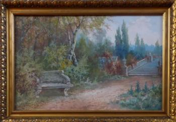 Bohumil Jaros - In the chateau park Bohumil Jaros - In the chateau park