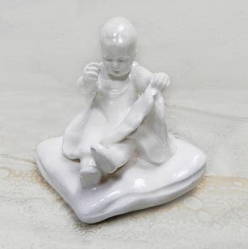 Porcelain Figurine - white porcelain - 1920 Porcelain Figurine - white porcelain - 1920
