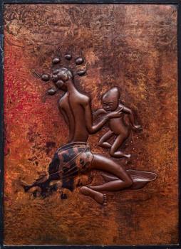 Painting - copper - 1970 Painting - copper - 1970