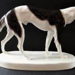 Ceramic statuette Borzoi - Goldscheider Ceramic statuette Borzoi - Goldscheider