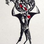 Anna Grmelova - Five ex libris J. Runstuk  Anna Grmelova - Five ex libris J. Runstuk