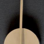 Silver pendant with wooden plate - Denmark Silver pendant with wooden plate - Denmark