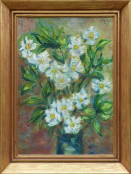 Painting - cardboard - Václav Hejna  - 1960 Painting - cardboard - Václav Hejna  - 1960