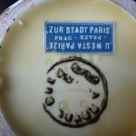 Ceramic vase with cherries Ceramic vase with cherries