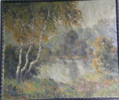Landscape - F. Rajský - 1927 Landscape - F. Rajský - 1927