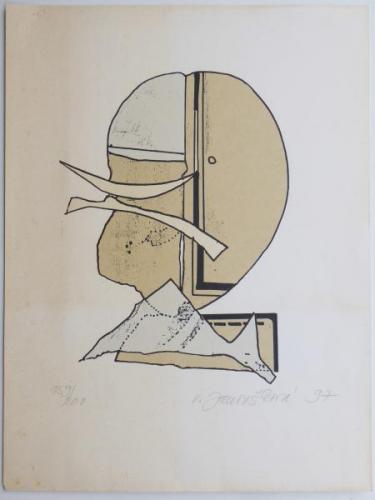 Graphics - paper - Věra Janoušková - 1997 Graphics - paper - Věra Janoušková - 1997