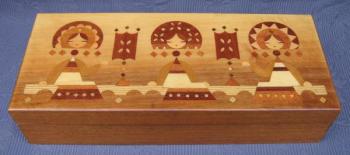 Inlaid Jewelry Box - 1980 Inlaid Jewelry Box - 1980