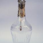 Carafe - cut glass, silver - 1890 Carafe - cut glass, silver - 1890