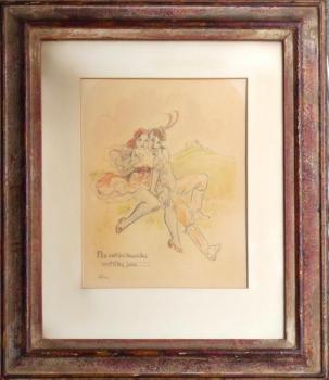 Drawing - glass, paper - 1936 Drawing - glass, paper - 1936