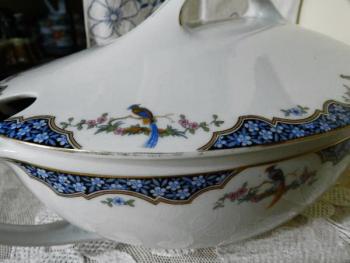 Terrine - white porcelain - 1920 Terrine - white porcelain - 1920