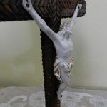 Porcelain Figurine - wood, white porcelain - 1900 Porcelain Figurine - wood, white porcelain - 1900