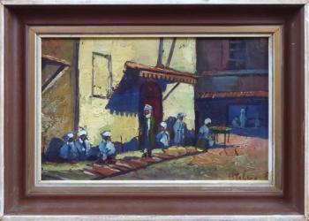 Viktor Stelzer - Arab men on the street Viktor Stelzer - Arab men on the street