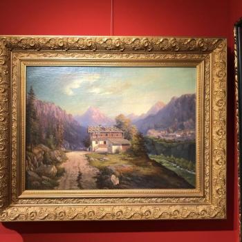 Romantic Landscape - Theodor Wolf - 1872 Romantic Landscape - Theodor Wolf - 1872