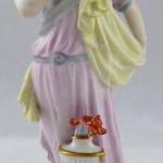 Antique girl with flowers - Seger Porzellan, Berli Antique girl with flowers - Seger Porzellan, Berli