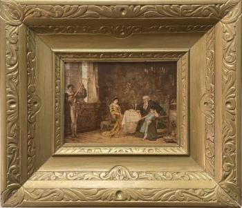 Painting - wood - 1895 Painting - wood - 1895