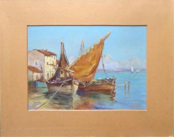 Painting - cardboard - 1960 Painting - cardboard - 1960