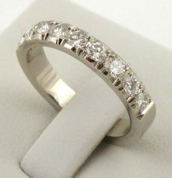 White Gold Ring - white gold, diamond - 1965 White Gold Ring - white gold, diamond - 1965
