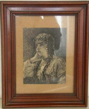 Portrait of young girl Portrait of young girl