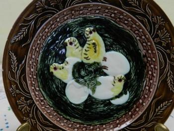 Ceramic Plate - stoneware - 1930 Ceramic Plate - stoneware - 1930