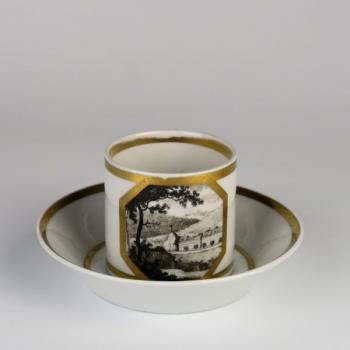 Cup and saucer Cup and saucer