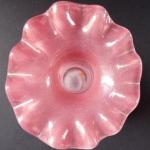 Pink foamed glass vase Pink foamed glass vase