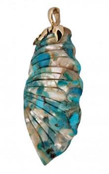 Pendant - pearl, gold - 1980 Pendant - pearl, gold - 1980