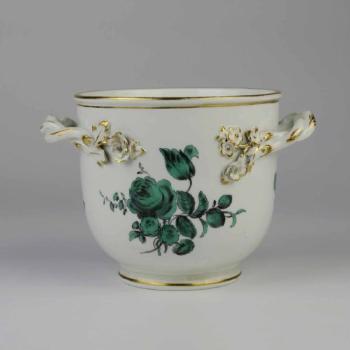Porcelain Flower Pot - white porcelain - Meissen - 1930 Porcelain Flower Pot - white porcelain - Meissen - 1930