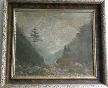 Mountain Landscape - Trunke - 1940 Mountain Landscape - Trunke - 1940