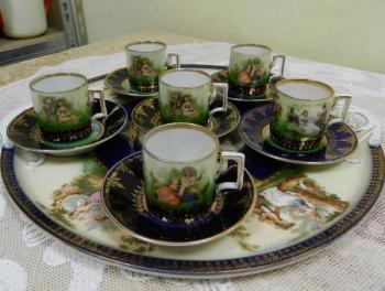 Porcelain Dish Set - white porcelain - Karl Knoll Karlsbad - 1920 Porcelain Dish Set - white porcelain - Karl Knoll Karlsbad - 1920