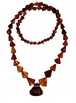 Necklace - amber - 1920 Necklace - amber - 1920