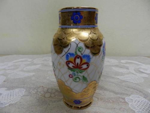 Vase from Porcelain - porcelain, painted porcelain - 1930 Vase from Porcelain - porcelain, painted porcelain - 1930
